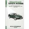 Vraagbaak Toyota Avensis by Ph Olving