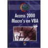 Access 2000 macro's en VBA