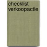 Checklist verkoopactie