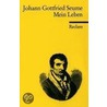 Mein Leben door Johann Gottfried Seume