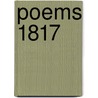 Poems 1817 by John Keats