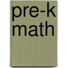 Pre-K Math by Cynthia M. Manthey