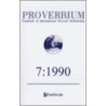 Proverbium by Unknown