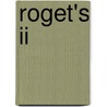 Roget's Ii door Onbekend