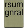 Rsum Gnral by Louis Marie Prudhomme