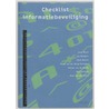 Checklist informatiebeveiliging
