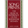 Songprints door Judith Vander