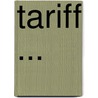 Tariff ... by United States C