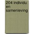 204 Individu en samenleving