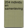 204 Individu en samenleving door M. Cox