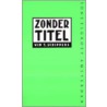 Zonder titel by W.T. Schippers