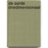 De aarde driedimensionaal
