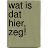 Wat is dat hier, zeg! by H. Bourlon