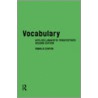Vocabulary door Ronald Carter