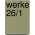 Werke 26/1