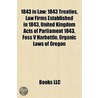 1843 in Law by Unknown
