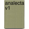 Analecta V1 door Robert Wodrow