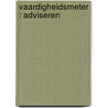 Vaardigheidsmeter : Adviseren door P. Quarry