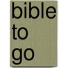 Bible to go by David Winter