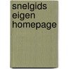 SnelGids Eigen homepage