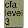 Cfa Level 3 door Bpp Learning Media