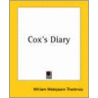 Cox's Diary door William Makepeace Thackeray