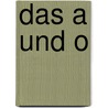 Das A und O by Walter Jens