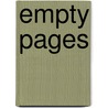 Empty Pages door John Turley