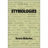 Etymologies door Gerard McGorian