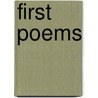 First Poems door Ruth Pitter