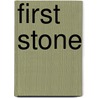 First Stone door Mark Anthony