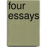 Four Essays door Sir Henry Middleton