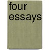 Four Essays door Murray Anthony Potter