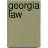 Georgia Law door Carole Marsh