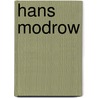 Hans Modrow door Gabriele Oertel