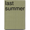 Last Summer door Boris Pasternak