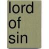 Lord of Sin door Susan Krinard