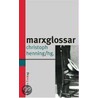 Marxglossar door Onbekend