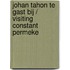 Johan Tahon te gast bij / visiting Constant Permeke