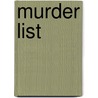 Murder List by Nora Roberts
