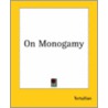 On Monogamy by Tertullian