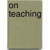 On Teaching door Henry Calderwood