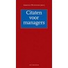 Citaten voor managers