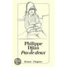 Pas de deux door Philippe Djian