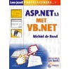 ASP.Net 1.1 met VB.NET door M. de Rond