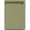 Proceedings by Marshall Howard Saville