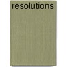 Resolutions door Janet Sue Terry