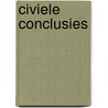 Civiele conclusies