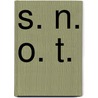 S. N. O. T. door Nichol Williams