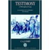 Testimony P by C.A. J. Coady